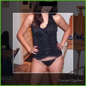 Fille plutôt mignonne de Trois-Rivières pour un plan cul